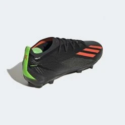 Adidas X SpeedPortal 2 Firm Ground Soccer Shoe - Core Black/Solar Red/Solar Green