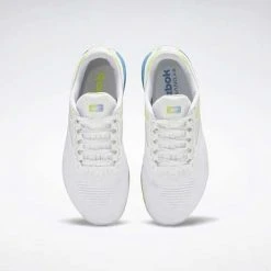 Reebok Women's Nano X2 Running Shoe - Ftwr White/Essential Blue/Acid Yellow - Regular (B) Shoes 11 Reebok Women's Nano X2 Running Shoe - Ftwr White/Essential Blue/Acid Yellow - Regular (B) Shoes