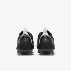 Nike Unisex Vapor 14 Elite FG Soccer Shoe -Black/Metallic Gold/Metallic Silver