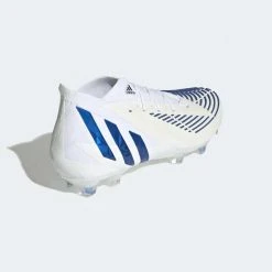 Adidas Men's Predator Edge .1 Firm Ground Soccer Shoe-Ftwr White/Harbor Blue 12 Adidas Men's Predator Edge .1 Firm Ground Soccer Shoe-Ftwr White/Harbor Blue