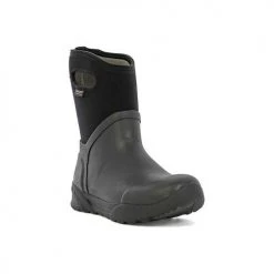 Bogs Footwear Men's Bozeman Mid Boot - Black- Regular (D) Shoes
