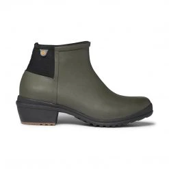 Bogs Footwear Women's Vista Ankle Rain Boot - Olive- Regular (B) Shoes