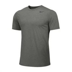 Nike Apparel Men's Dri-FIT Legend Short Sleeve Tee - Grey