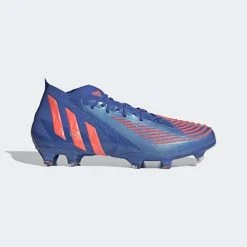 Adidas Men's Predator Edge .1 FG - Hi-Res Blue/Turbo/Hi-Res Blue - Regular (D)