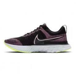 Nike Women's React Infinity Run 2 Running Shoe - Violet Dust/Elemental Pink/Black/Cyber - Regular (B) 8 Nike Women's React Infinity Run 2 Running Shoe - Violet Dust/Elemental Pink/Black/Cyber - Regular (B)
