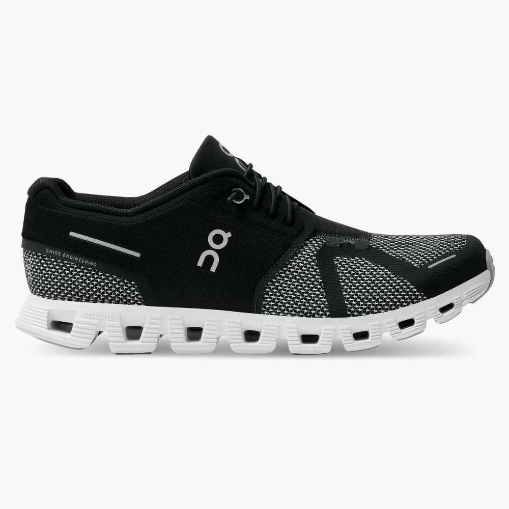 On Running Men's Cloud 5 Combo Running Shoe- Black/Alloy- Regular (D) Shoes 1 On Running Men's Cloud 5 Combo Running Shoe- Black/Alloy- Regular (D) Shoes