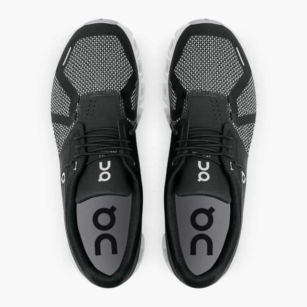 On Running Men's Cloud 5 Combo Running Shoe- Black/Alloy- Regular (D) Shoes 3 On Running Men's Cloud 5 Combo Running Shoe- Black/Alloy- Regular (D) Shoes