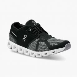 On Running Men's Cloud 5 Combo Running Shoe- Black/Alloy- Regular (D) Shoes