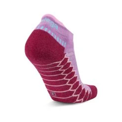 Balega Unisex Silver Socks - Bright Lilac/Wildberry