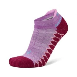 Balega Unisex Silver Socks - Bright Lilac/Wildberry