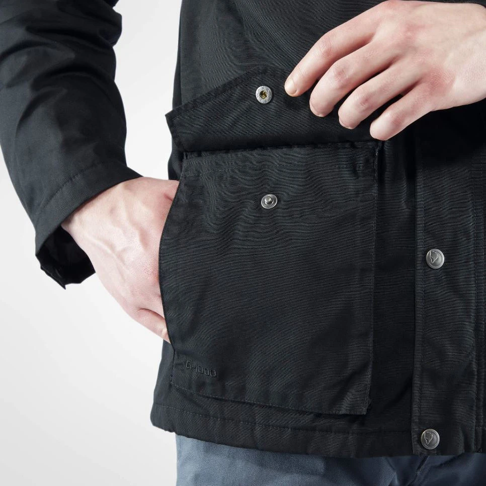 Fjällräven Men's Raven Padded Jacket - Black 5 Fjällräven Men's Raven Padded Jacket - Black