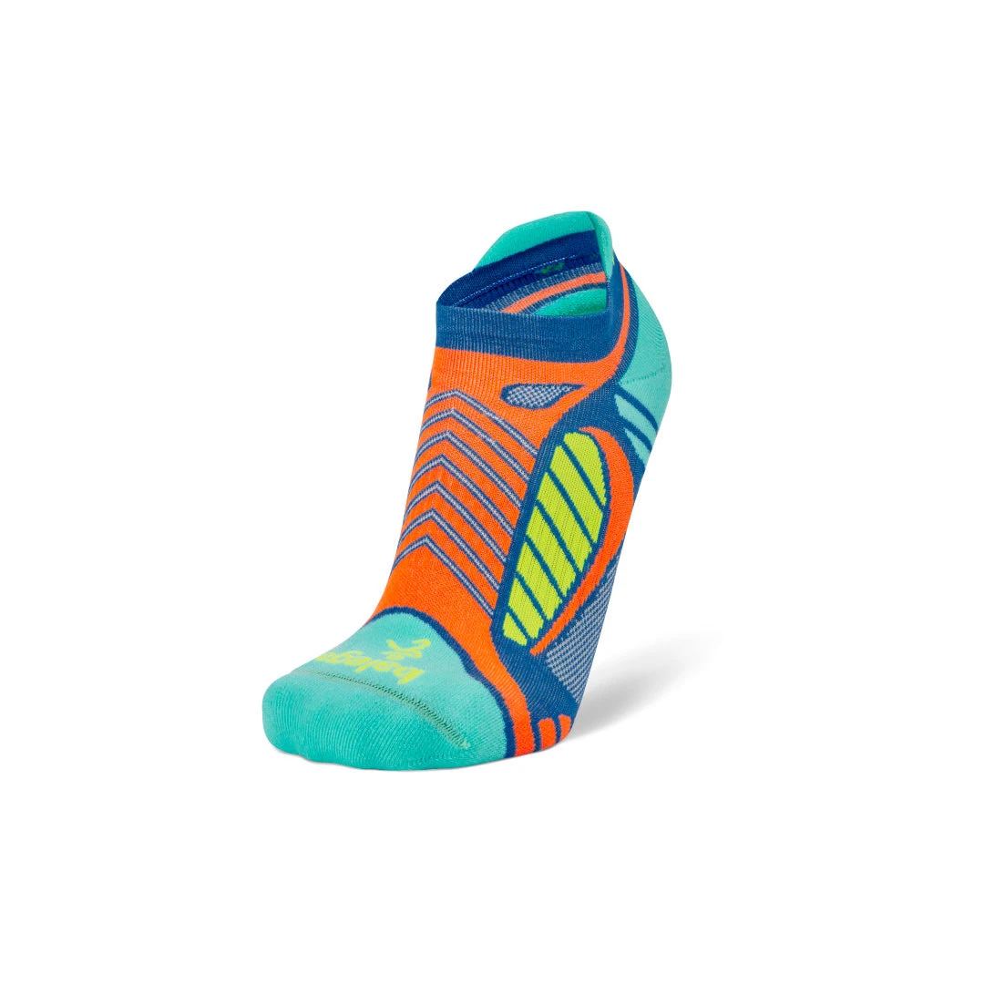 Balega Unisex Ultralight Socks - Palace Blue/Neon Aqua 2 Balega Unisex Ultralight Socks - Palace Blue/Neon Aqua