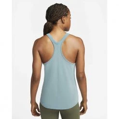 Women's Nike One Luxe Dri-FIT Racerback Standard Tank - Worn Blue