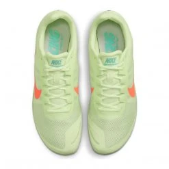 Nike Unisex Zoom Rival D Spikes - Barely Volt/Hyper Orange/Dynamic Turq - Regular (D) 12 Nike Unisex Zoom Rival D Spikes - Barely Volt/Hyper Orange/Dynamic Turq - Regular (D)