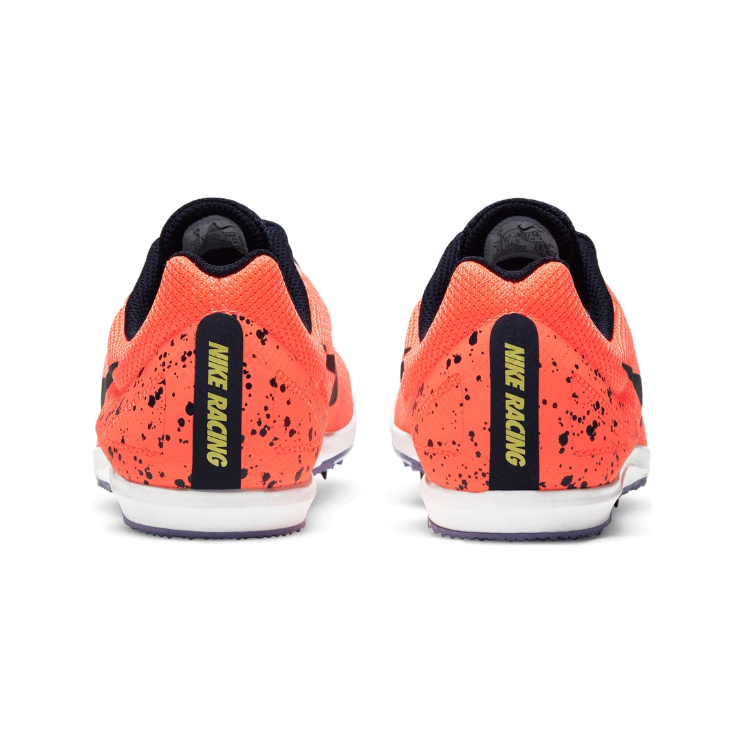 Nike Unisex Zoom Rival D 10 Track Spike - Bright Mango/Blackened Blue/Purple Pulse-Regular (D) Shoes 5 Nike Unisex Zoom Rival D 10 Track Spike - Bright Mango/Blackened Blue/Purple Pulse-Regular (D) Shoes