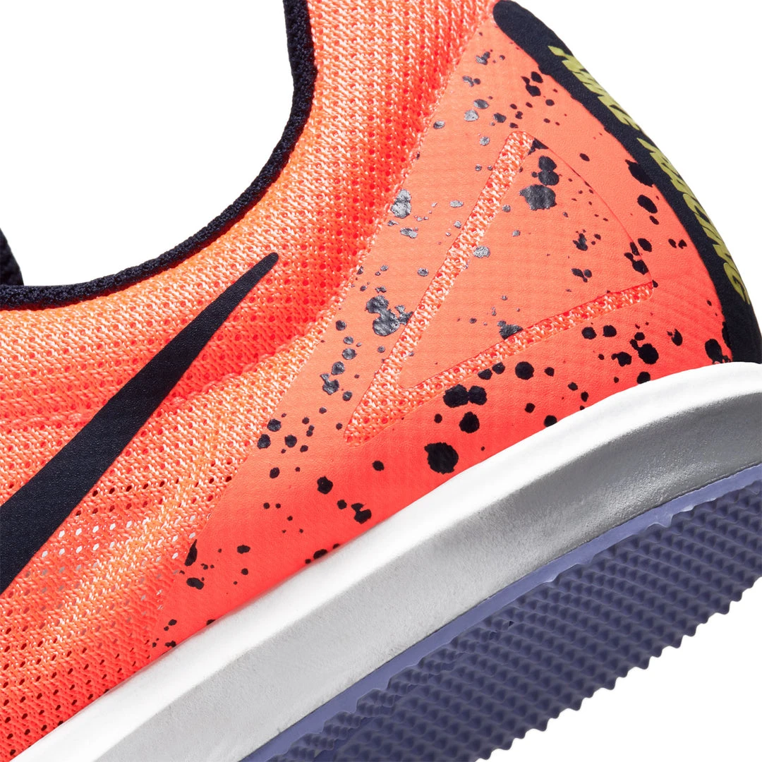 Nike Unisex Zoom Rival D 10 Track Spike - Bright Mango/Blackened Blue/Purple Pulse-Regular (D) Shoes 9 Nike Unisex Zoom Rival D 10 Track Spike - Bright Mango/Blackened Blue/Purple Pulse-Regular (D) Shoes
