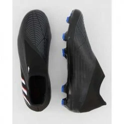 Adidas Men's Predator Edge .3 Laceless FG - Black/White/Red