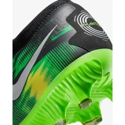 Nike Soccer Unisex Phantom GT2 Pro SW FG - Black/MTLC Platinum Green-Regular (D) 15 Nike Soccer Unisex Phantom GT2 Pro SW FG - Black/MTLC Platinum Green-Regular (D)