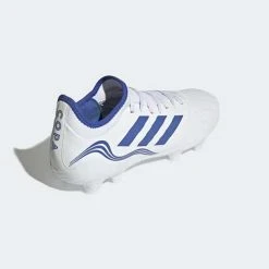 Adidas Men's Copa Sense .3 FG Soccer Shoe - White/Hi Res Blue