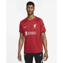 Nike Sustainability Men's LFC Dri-FIT Home Stadium Jersey - Tough Red/Team Red