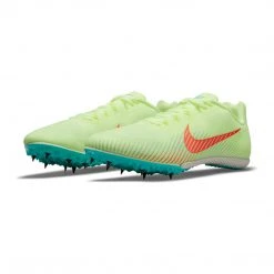 Nike Unisex Zoom Rival M 9 Spikes - Barely Volt/Hyper Orange/Dynamic Turq - Regular (D) 14 Nike Unisex Zoom Rival M 9 Spikes - Barely Volt/Hyper Orange/Dynamic Turq - Regular (D)