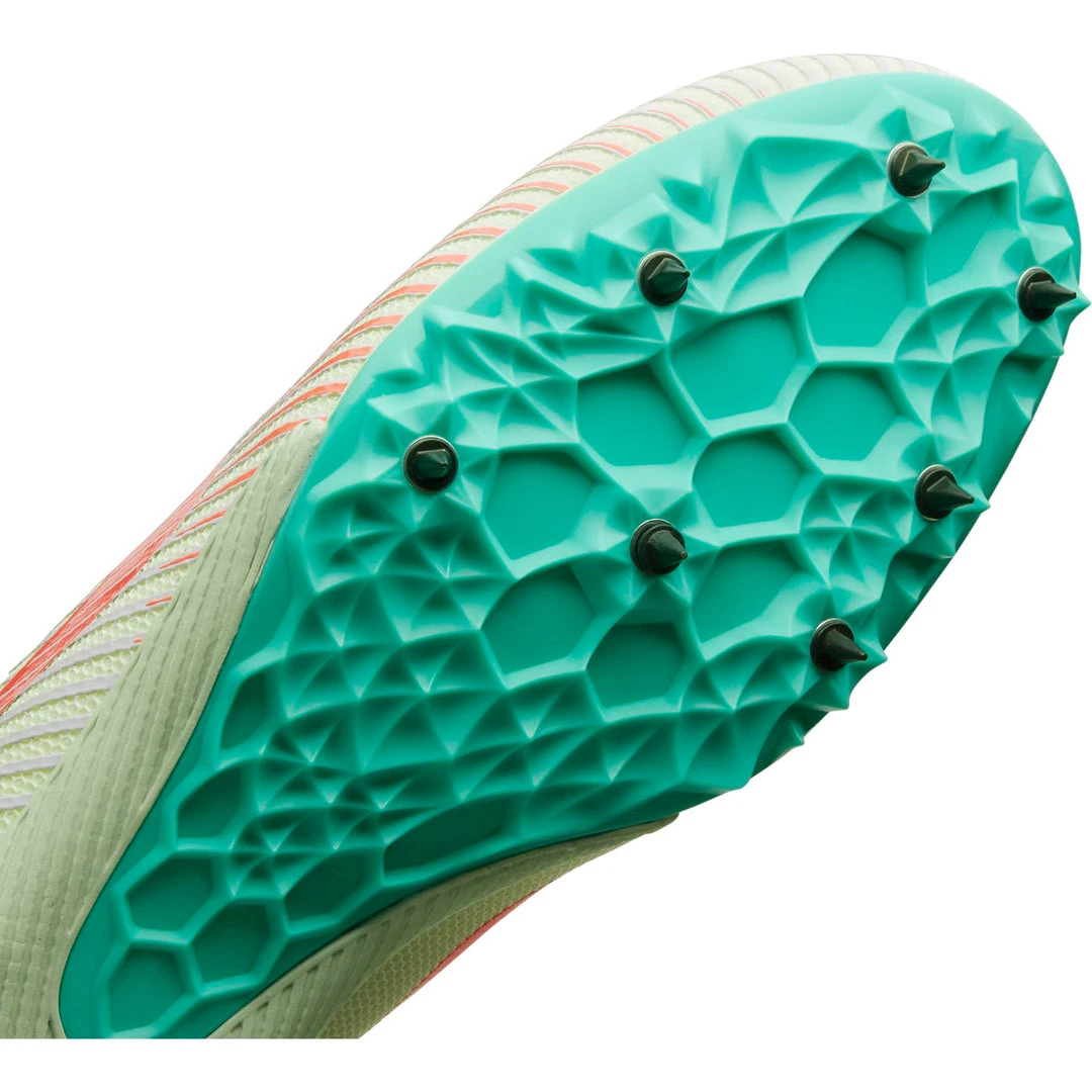 Nike Unisex Zoom Rival M 9 Spikes - Barely Volt/Hyper Orange/Dynamic Turq - Regular (D) 6 Nike Unisex Zoom Rival M 9 Spikes - Barely Volt/Hyper Orange/Dynamic Turq - Regular (D)