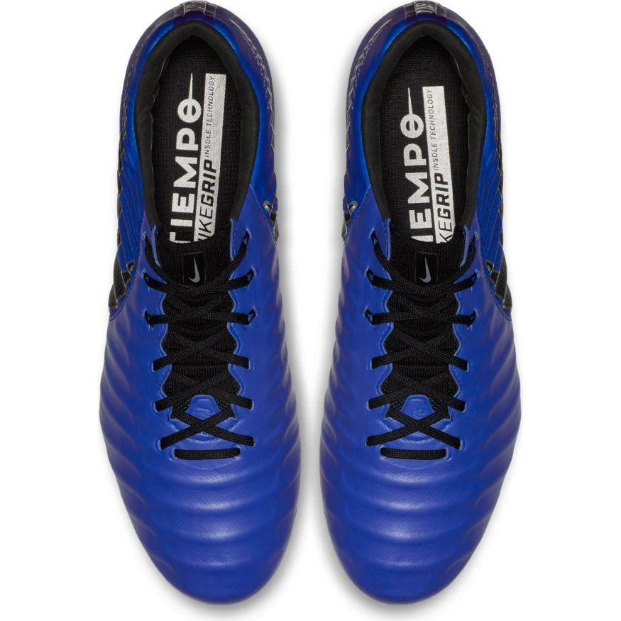 Nike Men's Legend Elite 7 FG Soccer Cleat - Racer Blue/Metallic Silver/Black/Volt 6 Nike Men's Legend Elite 7 FG Soccer Cleat - Racer Blue/Metallic Silver/Black/Volt