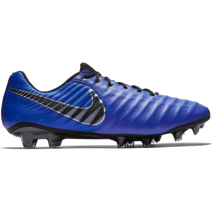 Nike Men's Legend Elite 7 FG Soccer Cleat - Racer Blue/Metallic Silver/Black/Volt 1 Nike Men's Legend Elite 7 FG Soccer Cleat - Racer Blue/Metallic Silver/Black/Volt