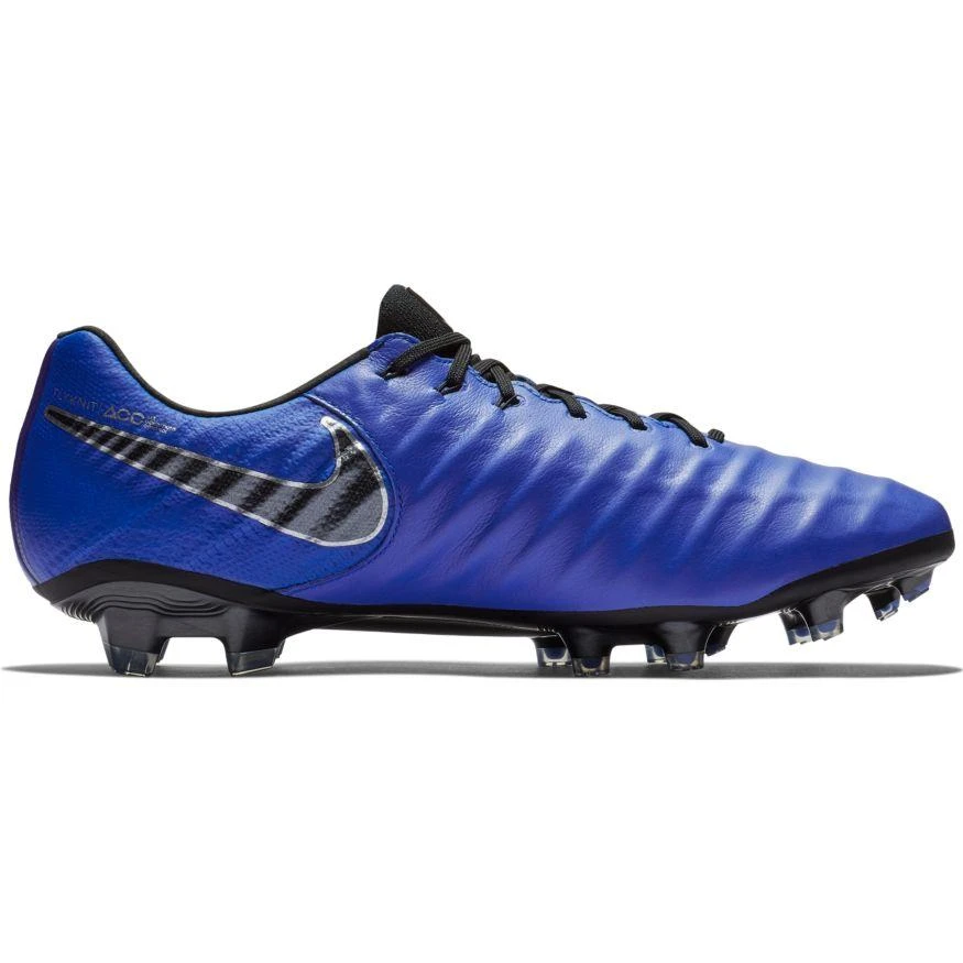 Nike Men's Legend Elite 7 FG Soccer Cleat - Racer Blue/Metallic Silver/Black/Volt 2 Nike Men's Legend Elite 7 FG Soccer Cleat - Racer Blue/Metallic Silver/Black/Volt