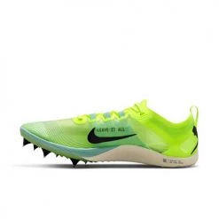 Unisex Nike Zoom Victory XC 5 Track Shoe- Volt/Cave Purple/Mint Foam-Regular (D)