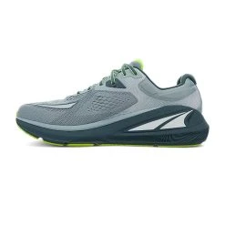 Altra Men's Paradigm 6 Running Shoe - Gray/Lime - Regular (D) Shoes