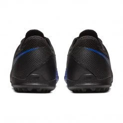 Nike Men's Phantom VSN Academy TF Soccer Cleat - Black/Metallic Silver/Racer Blue 14 Nike Men's Phantom VSN Academy TF Soccer Cleat - Black/Metallic Silver/Racer Blue