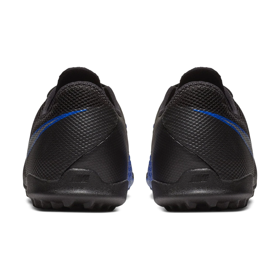 Nike Men's Phantom VSN Academy TF Soccer Cleat - Black/Metallic Silver/Racer Blue 7 Nike Men's Phantom VSN Academy TF Soccer Cleat - Black/Metallic Silver/Racer Blue