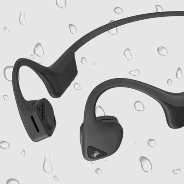 Shokz Air Open-Ear Lifestyle/Sport Headphones - Slate Grey Run 3 Shokz Air Open-Ear Lifestyle/Sport Headphones - Slate Grey Run
