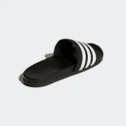 Adidas Men's Adilette Comfort Slide - Black/White/Black - Regular (D) 13 Adidas Men's Adilette Comfort Slide - Black/White/Black - Regular (D)