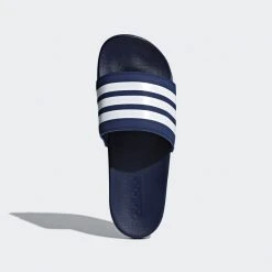 Adidas Men's Adillette Comfort Slides - Dark Blue/Cloud White/Dark Blue 13 Adidas Men's Adillette Comfort Slides - Dark Blue/Cloud White/Dark Blue