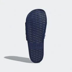 Adidas Men's Adillette Comfort Slides - Dark Blue/Cloud White/Dark Blue 14 Adidas Men's Adillette Comfort Slides - Dark Blue/Cloud White/Dark Blue