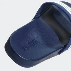 Adidas Men's Adillette Comfort Slides - Dark Blue/Cloud White/Dark Blue 16 Adidas Men's Adillette Comfort Slides - Dark Blue/Cloud White/Dark Blue