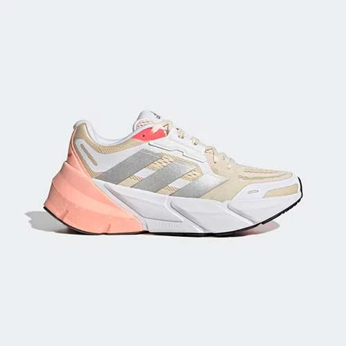 Adidas Women's AdiSTAR Running Shoe - Ecru Tint/Silver Metallic/Light Flash Orange - Regular (B) Shoes 1 Adidas Women's AdiSTAR Running Shoe - Ecru Tint/Silver Metallic/Light Flash Orange - Regular (B) Shoes