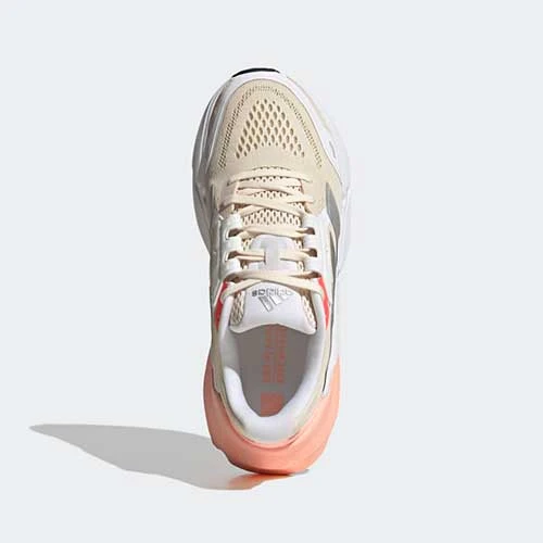 Adidas Women's AdiSTAR Running Shoe - Ecru Tint/Silver Metallic/Light Flash Orange - Regular (B) Shoes 6 Adidas Women's AdiSTAR Running Shoe - Ecru Tint/Silver Metallic/Light Flash Orange - Regular (B) Shoes