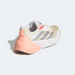 Adidas Women's AdiSTAR Running Shoe - Ecru Tint/Silver Metallic/Light Flash Orange - Regular (B) Shoes 12 Adidas Women's AdiSTAR Running Shoe - Ecru Tint/Silver Metallic/Light Flash Orange - Regular (B) Shoes