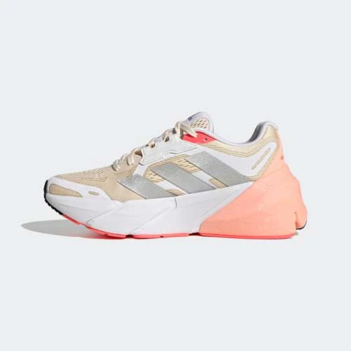 Adidas Women's AdiSTAR Running Shoe - Ecru Tint/Silver Metallic/Light Flash Orange - Regular (B) Shoes 2 Adidas Women's AdiSTAR Running Shoe - Ecru Tint/Silver Metallic/Light Flash Orange - Regular (B) Shoes