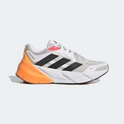 Adidas Men's AdiSTAR Running Shoe - Grey One/Carbon/Flash Orange - Regular (D) Shoes