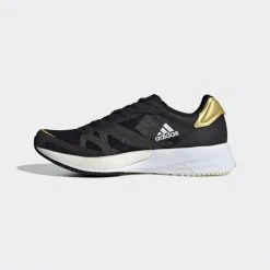 Adidas Women's Adizero Adios 6 Running Shoe - Core Black / Cloud White / Wonder White - Regular (B) Shoes