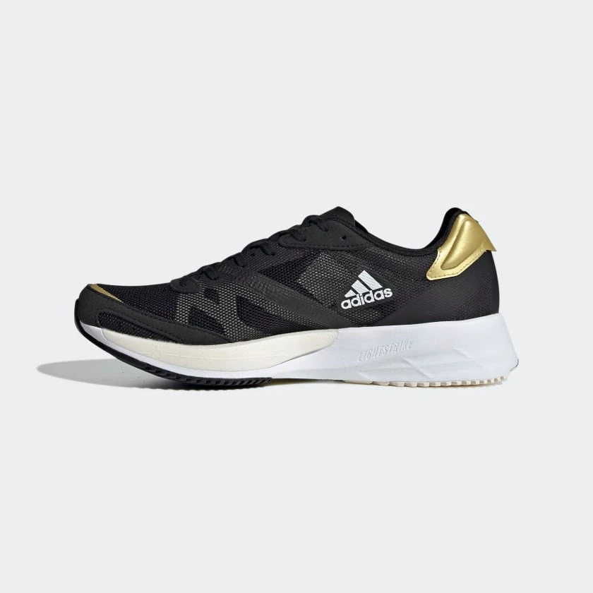 Adidas Women's Adizero Adios 6 Running Shoe - Core Black / Cloud White / Wonder White - Regular (B) Shoes 2 Adidas Women's Adizero Adios 6 Running Shoe - Core Black / Cloud White / Wonder White - Regular (B) Shoes