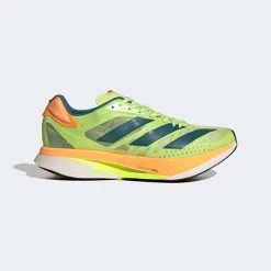 Adidas Unisex ADIZERO Adios Pro 2 - Pulse Lime/Real Teal/Flash Orange-Regular (D)