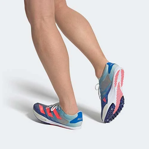 Adidas Shoes Unisex ADIZERO Avanti TYO - Legacy Indigo/Turbo/ Blue Rush-Regular (D) 7 Adidas Shoes Unisex ADIZERO Avanti TYO - Legacy Indigo/Turbo/ Blue Rush-Regular (D)