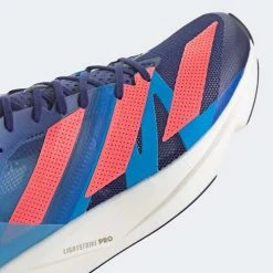 Adidas Men's AdiZERO Takumi Sen 8 Running Shoe - Legacy Indigo/Turbo/Sky Rush - Regular (D) Shoes