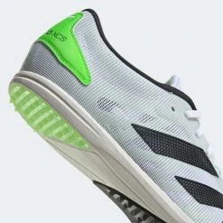 Adidas Unisex AdiZERO XC Spikes - Cloud White/Night Metallic/Solar Green - Regular (D)