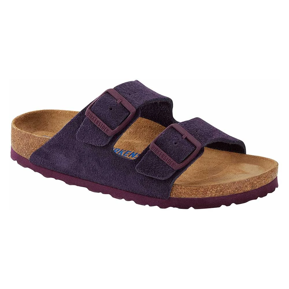 Birkenstock Women's Arizona Soft Foot Bed Suede Leather Sandal - Blackberry Wine- Regular (B) Shoes 1 Birkenstock Women's Arizona Soft Foot Bed Suede Leather Sandal - Blackberry Wine- Regular (B) Shoes